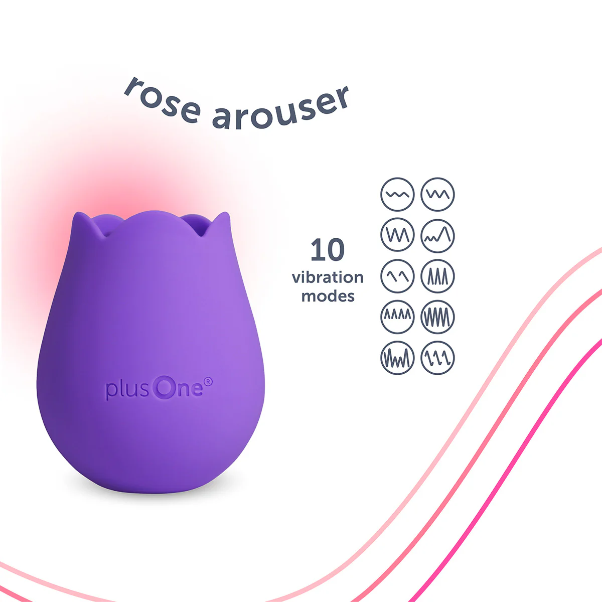 plusOne® Rose Toy Arouser - Image 22