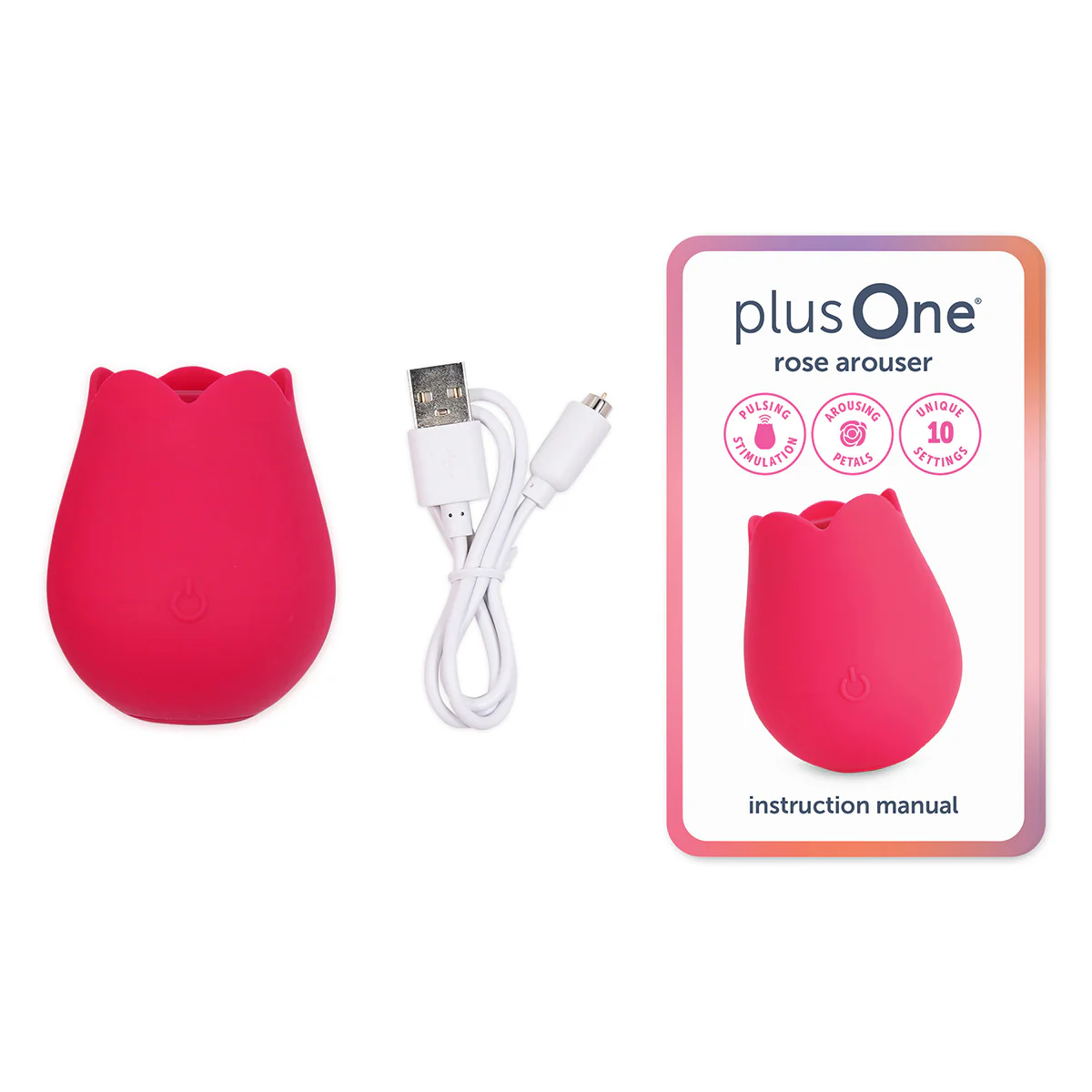 plusOne® Rose Toy Arouser - Image 4