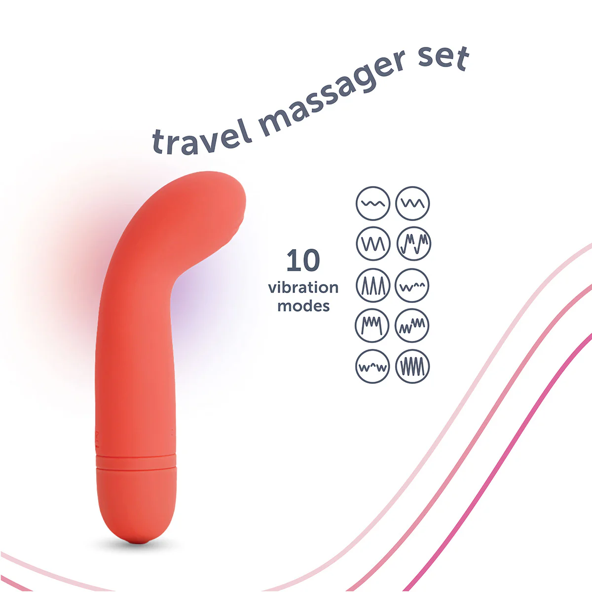 plusOne® travel massager set - Image 5