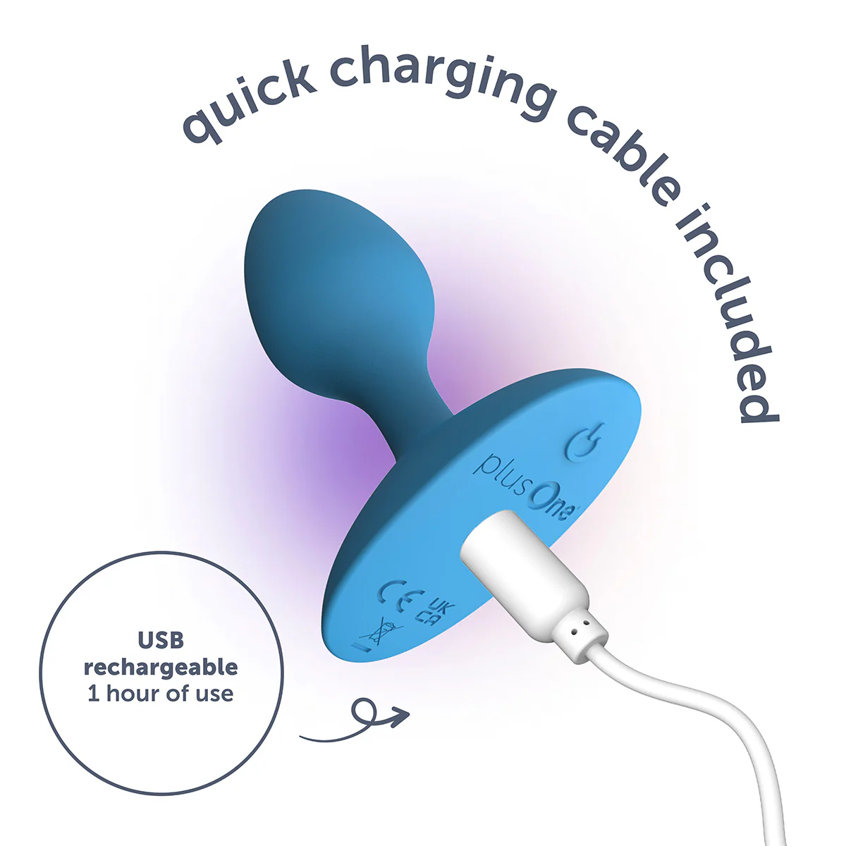 plusOne® vibrating plug - Image 3